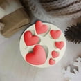 thumbnail image 3 of SPRING PARK Heart Shape Resin Molds for Cookie Decor, Jewelry, Pastry, Chocolate ,Cake, Jelly, Pudding, Handmade Soap Mould Candy Making, 3 of 7