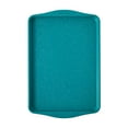 thumbnail image 3 of (3 pack) The Pioneer Woman Teal Speckle Timeless 13" x 18" Nonstick Aluminized Steel Large Baking Sheet, 3 of 12