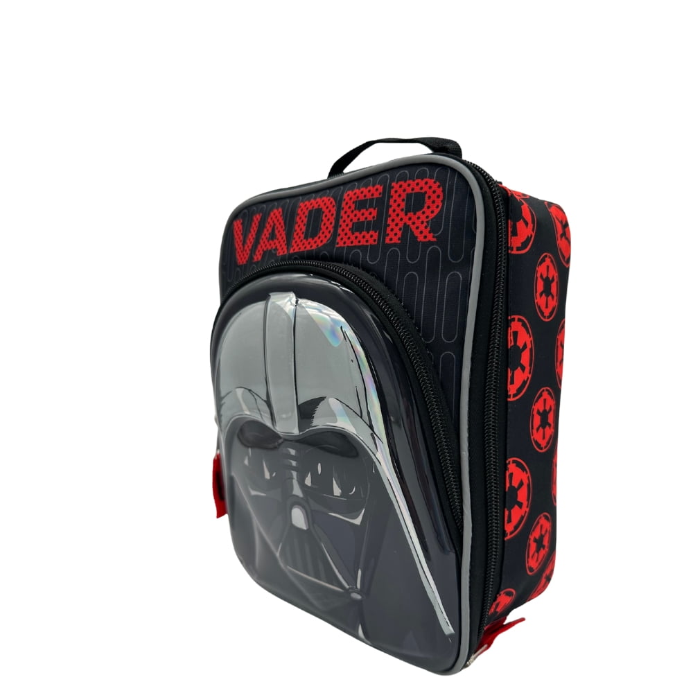 Star Wars Vader Reusable Kids Insulated Lunch Bag with Mesh Water