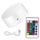 thumbnail image 2 of Base De Lámpara LED Nocturna De Colores, Base De Luz Ajustable Para Habitación Infantil, Tienda, Acrílico, Blanco, 16 Colores Blanco 16 colores, 2 of 7