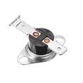 thumbnail image 3 of Uxcell Temperature Control Switch Thermostat 145°C 10A N.C 6.3mm Pin 2 Pack, 3 of 5