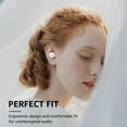 thumbnail image 3 of TOZO A1 Mini Earbuds Wireless Bluetooth Headphones, 32H, AI Noise Cancelling Mic, Stereo Bass, Clear Calls, Lightweight IPX5 Waterproof, App 32EQ, White, 3 of 10
