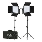 GVM 800D-RGB Video Light,2-video Lights LED Camera Lights Kit With App Control