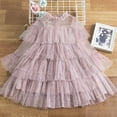thumbnail image 2 of Elainilye Fashion Princess Dresses for Girls Little Girls Fairy Dress Flower Girl Dresses for Wedding, Sizes 2-7 Years, 2 of 4