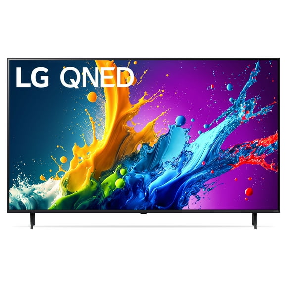 LG 43-Inch QNED80 (QLED + NanoCell) Quantum Dot NanoCell 4K Smart TV - α5 AI Processor 4K, Local Dimming, Alexa Built-In, HDR10, HGIG, ALLM, WebOS 24, Magic Remote (43QNED80TUC, 2024)
