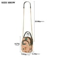 thumbnail image 2 of FORMRS Crossbody Bag for Women Quilted Travel Shoulder Cell Phone Purse with Chain Strap Handbag, Christmas Santa, 2 of 7