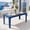 Blue, variant on kaleemen 68.9" HDPE Outdoor Dining Table with Umbrella Hole , Never Sagging One-Piece Tabletop with Metal Support Bars for Poolside, Backyard, and Garden - Blue