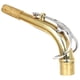 thumbnail image 3 of Boquilla de Latón con Tudel Curvo para Saxofón Alto en Mi Bemol Superior, Tubo Curvo, Accesorios para Instrumentos de Saxofón Antiguos, 3 of 5