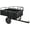 750lbs, variant on 750 lbs/1500lbs Heavy-Duty Steel Dump Cart -Garden Utility Trailer with Removable Sides, Hand-Pull or Foot Pedal Dumping for ATVs, UTVs, Lawn Mowers, and Tractors
