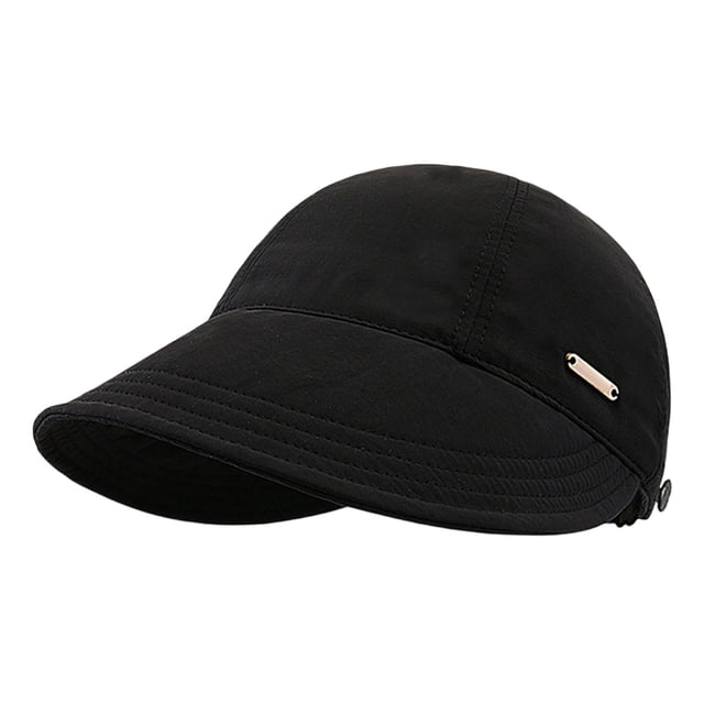 AWZXDE Chapeau de Soleil Femme Grand Bord Réversible pour Plage Voyage Été