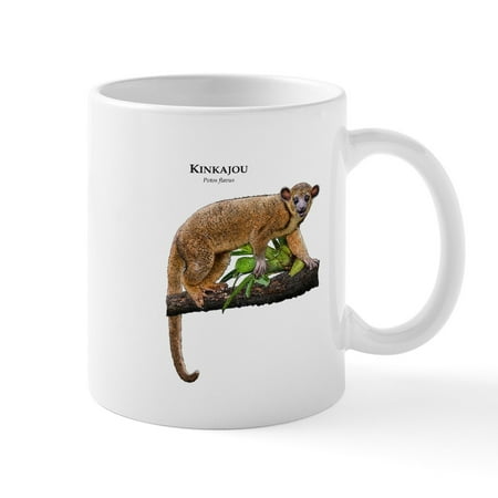 CafePress - Kinkajou Mug - 11 oz Ceramic Mug - Novelty Coffee Tea Cup