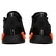 thumbnail image 5 of Adi - das NMD R1 Black Solar Orange Iridescent Three Stripes Men's Sneakers 14, 5 of 6