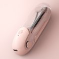 thumbnail image 1 of Enfriador de aire de mano, ventilador personal plegable de 3 velocidades, ultra silencioso, rosa), 1 of 5