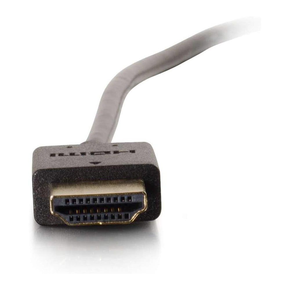 C2G 1ft Ultra Flexible High Speed HDMI Cable with Low Profile Connectors - HDMI cable - 1 ft