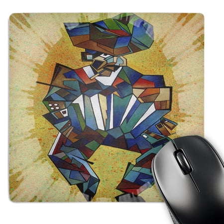 3dRose  The Accordion Player - accordion  blue  concertina  cubism  latin america  melodeon  squeezebox  MousePad price history on PriceWatchPro