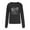 Black, variant on Enjoytime Halloween Sweatshirt Printed 2025 Oversized Crewneck Sweatshirts Women Long Sleeve Tunic Pullover Tops Streetwear Fall Winter Clothes