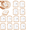12pcs, variant on Bread Sponges, Non-Scratch Dish Scrubber, Reusable Absorbent Funny Cleaning Tools