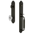 thumbnail image 4 of Grandeur Arc C Grip Dummy Handleset with Biarritz Knob, 4 of 5