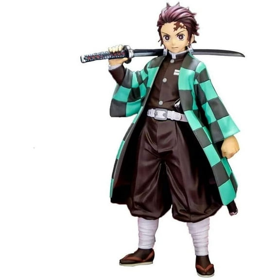 New Demon Slayer Kamado Tanjirou Anime Desktop Ornament Character Collectible Statue Collectibles PVC