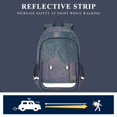 thumbnail image 5 of FORMRS Unisex School Backpack 17" Student Travel Bag with Laptop Compartment, Purple Forest Scene, 5 of 7