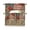 Beige, variant on Dark Purple Forest Swag Valances for Windows, Watercolor Clouds Trees Mountain Swag Curtains for Kitchen, Living Room, Small Window Treatments Drapes Curtains for Cafe, Bathroom, Bedroom, 56"x36"
