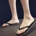 thumbnail image 6 of Avrnliq ShineAvenue Unisex Waterproof Flip Flops - Non-Slip Arch Support Lightweight Sandals for Beach Pool Home Daily Wear, Black,Size 40, 6 of 6