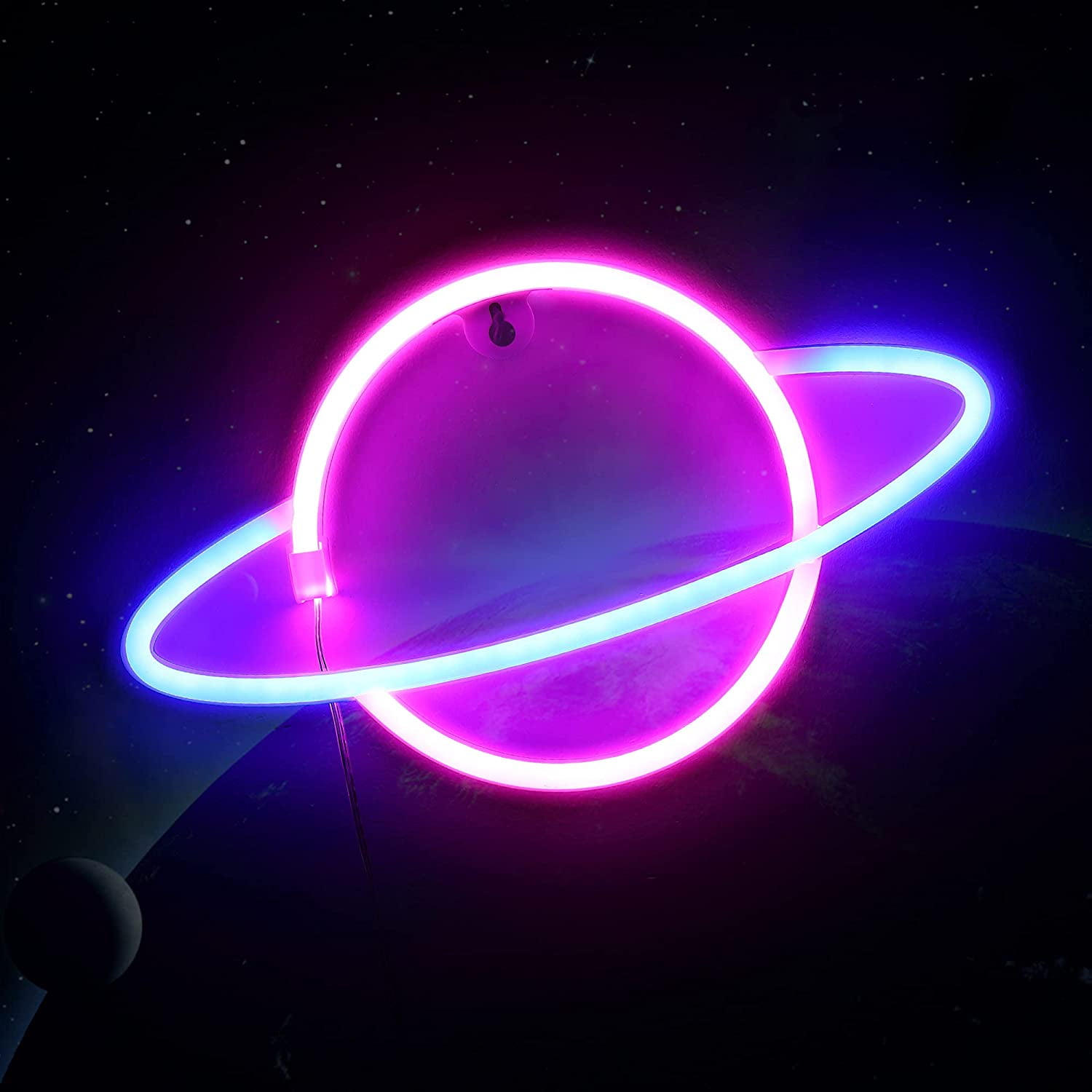 NOGIS Light Neon Signs Neon Lights, Battery USB Operated, LED Light Up Signs for Wall Decor