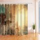 thumbnail image 1 of Cortina de ducha de baño ABPHQTO Paisaje antiguo bajo el sol 160x180 cm, 1 of 1
