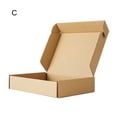 thumbnail image 2 of Walbest 1 Pc Pizza Box Packaging Box Durable Cardboard Sturdy Practical Rectangle Carton Box for Express, 2 of 7