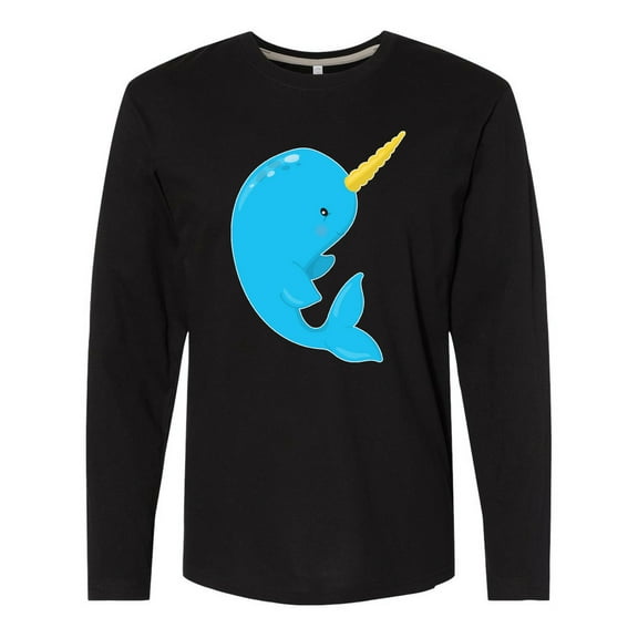 Inktastic Narwhal Long Sleeve T-Shirt