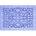 thumbnail image 1 of Ahgly Company Indoor Rectangle Oriental Blue Modern Area Rugs, 7' x 9', 1 of 4