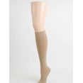 thumbnail image 3 of Legend MicroFiber Opaque, Knee High, 20-30mmHg Stockings (Large, Charcoal), 3 of 5