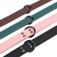 thumbnail image 3 of Pet Artist Genuine Leather Pet Dog Collar Heavy Duty Strong Metal Buckle Adjustable, 3 of 13