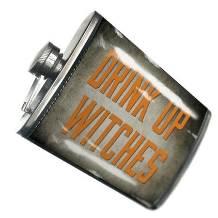 

NEONBLOND Flask Drink Up Witches Halloween Spooky Design
