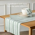 thumbnail image 3 of over&back Set of 4 Woven Placemats - Colorful Dining Table Mat - 100% Cotton - Machine Washable - Kitchen and Home Decor - Green - 14" L X 20" W, 3 of 9