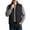 Black, variant on Men's Lightweight Softshell Vest Stand Collar Full Zip Sleeveless Warm Winter Casual Outerwear with Pockets