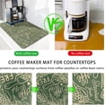 thumbnail image 5 of Christmas Coffee Mat Rubber Dish Drying Mat For Kitchen Counter Farmhouse Style Art Kitchen Mat Thanksgiving Coffee Bar Accessories Decorative Cookies Coffee Chocolate Drying Pad 16" X 18", 5 of 6