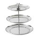 thumbnail image 3 of Soporte para cupcakes y postres, soporte para cupcakes, centro de mesa con toalla, plato de frutas moderno 3 niveles, 3 of 9