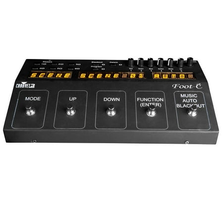 Chauvet DJ 36-Channel DMX LED Lighting Foot Switch Pedal Controller | Foot-C