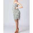 thumbnail image 6 of Fringe 1920'S Gatsby Flapper Themed Party Attire Dresses Halloween Ladies Outfit, 6 of 8