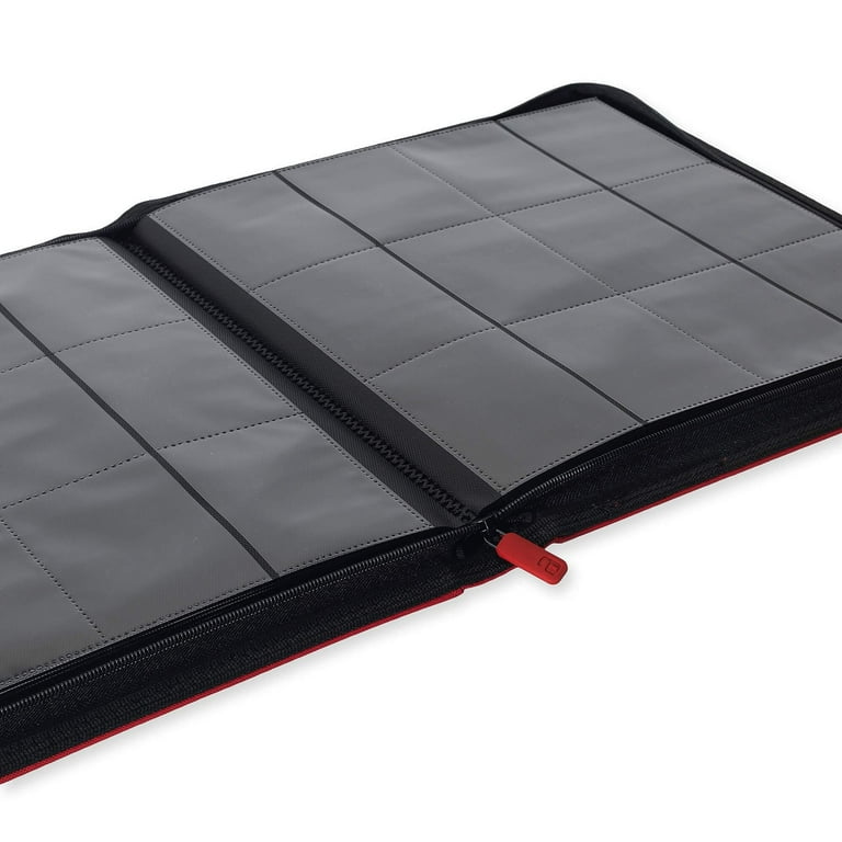 Vault X 12-Pocket Trading Card Zip Binder - 480 Side Loading