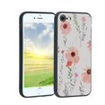 thumbnail image 1 of Compatible with iPhone SE 2020 Phone Case, Flowers-9 Case Men Women, Flexible Silicone Shockproof Case for iPhone SE 2020, 1 of 1