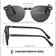 thumbnail image 4 of Gafas de Sol CARFIA Vintage Polarized para Hombre CA5288L, 4 of 7