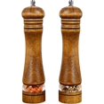 thumbnail image 1 of ORUYROP Pepper Grinder,Wood Salt and Pepper Grinder Mills Sets，Classic Manual Salt Grinder Refillable Pepper Mill Sets with Acrylic Visible Window Adjustable Ceramic Grinding Rotor 8 inch 2 P, 1 of 6