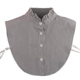 thumbnail image 2 of Blusa con cuello falso desmontable para mujer, medias camisas, cuello falso falso para mujer, 2 of 7