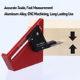 thumbnail image 3 of Woodworking Centering Finder, Center Line Marking Tool 0-58mm Accurate Scales  for Router Table, 3 of 7