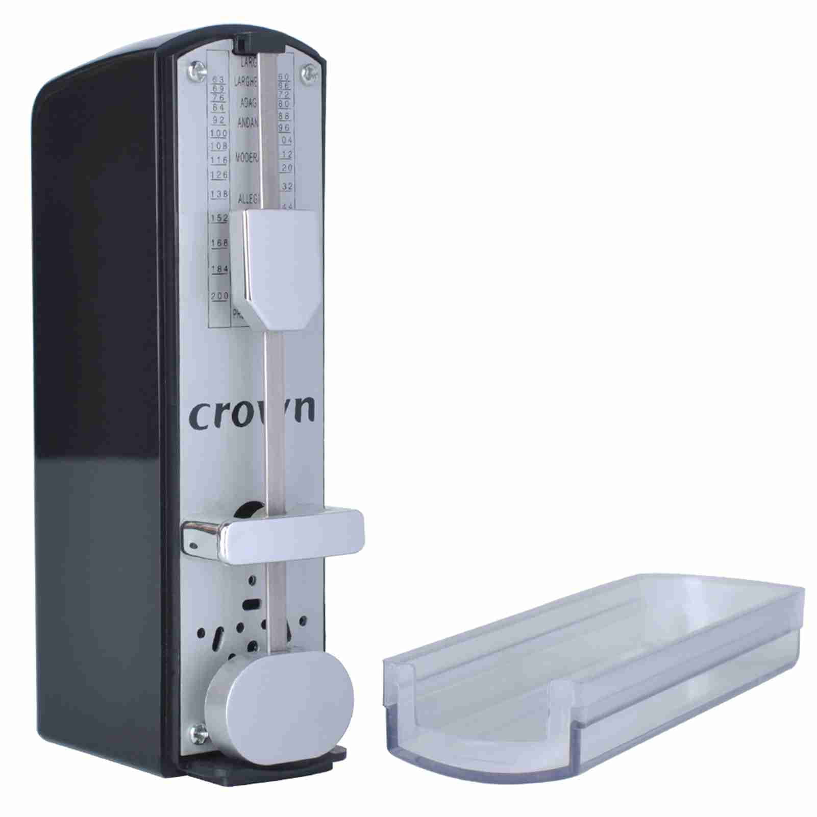 Mechanical Metronome Mini Mechanical Metronome, Portable Pocket Size with Wind Up Mechanism for Piano Guitar Violin Ukulele Chinese Zither Music Instrument