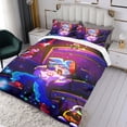 thumbnail image 3 of Friday Night Funkin Conjunto de sábanas temático, trío de piezas, cómodo y amigable con la piel, diseño único, regalo de decoración para el hogar para familiares, amigos y fans,140cm *210cm, 3 of 6
