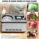 thumbnail image 5 of VEVOR Máquina automática para hacer helados con compresor incorporado, máquina de yogur de frutas sin precongelación de 2 cuartos, máquina para hacer sorbetes eléctrica de acero inoxidable, máquina pa, 5 of 5
