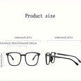 thumbnail image 7 of smart glasses - automatically switch transparent to  lenses, matte black frame, suitable for computer, driving - compatible with smartphones/ tablets - unisex style - modern minimalist design, 7 of 7